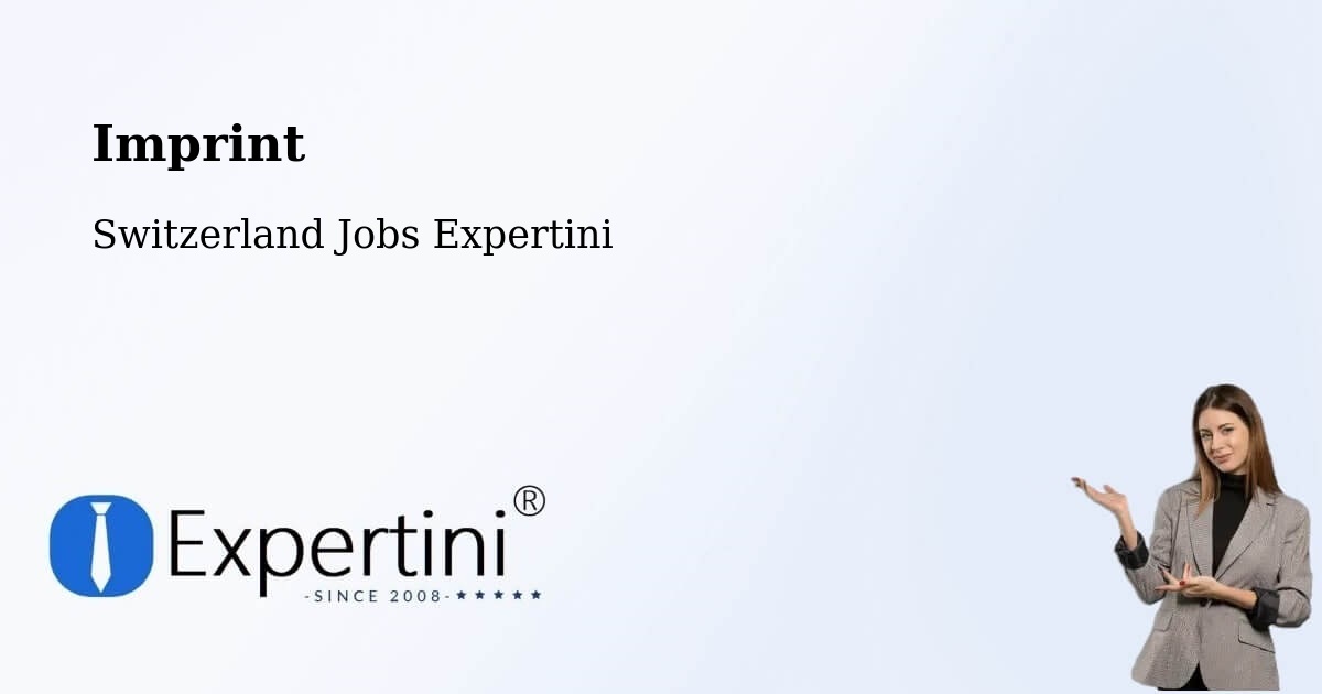 Imprint – Marsens - Switzerland Jobs Expertini